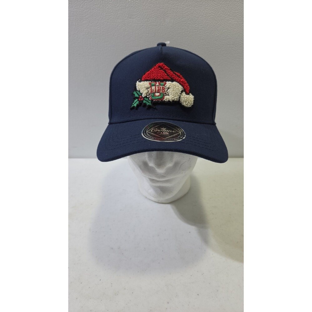 Crowns by Lids Snapback Embroidered Christmas Santa Hat NWT